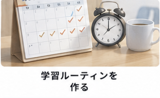 学習ルーティンを作る