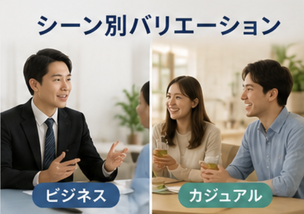 シーン別バリエーション